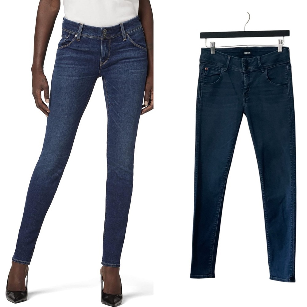 Hudson Collin Flap Pocket Skinny Jeans